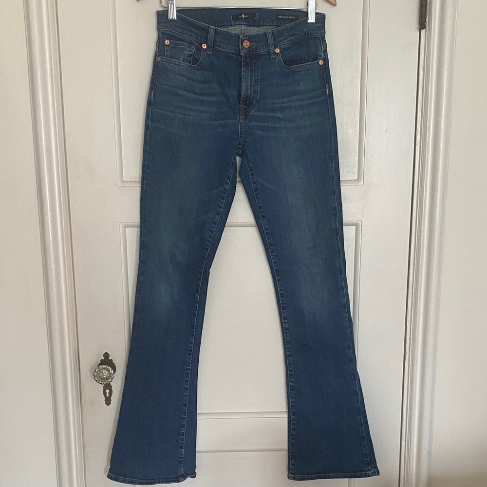 7 for all mankind boot cut jeans